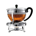 Bodum Tekanna med rechaud CHAMBORD SET 1.3 L