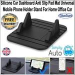 Universal Mobile Phone Holder Car GPS Sat Nav Mount Dashboard Anti Slip Dash Mat