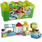 DUPLO Classic LEGO Brick Box Building Set with Storage, First Bricks Learning Toy for Toddlers 1 .5 Year Old
