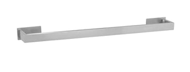 Barre Porte-Serviette Turbo-Loc® Uno Genova Matt 60 cm, Barre en INOX idéale pour Serviettes de Bain ou essuie-Mains, Fixation sans perçage, Inoxydable, (l x H x L) : 61 x 4,4 x 7,6 cm