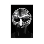 GANGPAO MF DOOM Poster Legendary RapperCanvas Art Poster Picture Modern Office Family Bedroom Decorative Posters Gift Wall Decor Painting Poster