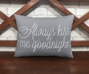 N/ A 50 OFF Sale Always Kiss Me Good Night Cushion Pillow Couple Pillow Valentine Wedding Baby Birthday Love Gift