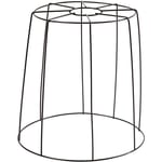 Lampskärm, H: 20 cm, Dia. 15,5-20 cm, svart, 1 st.