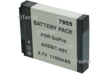 Batterie pour GOPRO HERO - Garantie 1 an