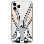 ERT Looney Tunes WPCBUGS213 Coque pour iPhone 11 Motif Bugs Bunny Transparent