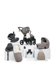 Mamas & Papas Ocarro Studio Complete Kit (Inc Pushchair, Carrycot, Adaptors, Cupholder, Bag, Footmuff, Blanket, Cloud T & Isofix Base), One Colour
