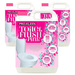 Caravan & Motorhome Chemical Toilet Flush Pink Cleaner 3 x 5L