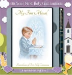 Cross My Heart FHC First Holy Communion Gift Set Missal Book and Pen for Boy C5168