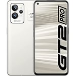 realme GT 2 Pro 5G Smartphone Debloqué,Snapdragon 8 Gen 1,Méga batterie de 5 000 mAh,Charge SuperDart 65 W,1-120HZ ADFR,Dual Sim, 8+128 GB,Blanc papier