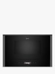Neff N70 NR4WR21G1B  Built-In Microwave Oven, Graphite
