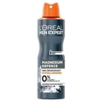L'Oreal Men Expert Deodorant Spray Magnesium Defence 250ml (2 PACKS)