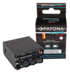 Patona Platinum Batteri for Sony NP-F970 F960 F950 with LCD inklusiv Powerbank 5V/2A USB O 150301336