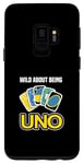 Galaxy S9 Board Game Uno Cards Wild about being uno Game Card Costume Case