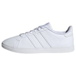 adidas Women's Courtpoint X Shoes Sneaker, Cloud White/Cloud White/Grey Two, 6 UK