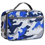 Lunch Bag Insulated Lunch Box Camo Cooler Bag Leak-Proof Lunch Organizer for Boys Girls Women Men to School Office Work Hiking Beach(Camouflage）