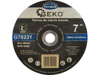 Geko Premium 180X1,6 Inox Kapskiva För Metall (G78231)