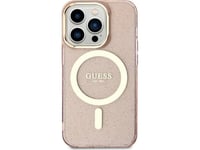 Guess Guhmn61hcmcgp Iphone 11 / Xr 6.1"Pink Hardcase Glitter Gold Magsafe