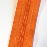 Blixtlås metervara Orange
