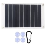 10W Portable Solar Power Panel For Outdoor Travel Climbing Cam Picnic 10W
