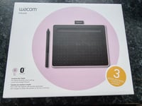 Wacom Intuos S Bluetooth Pen Tablet Wireless Graphic Tablet Berry Pink New &Seal