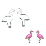 Flamingo Shape Fondant Cookie Cutters Cake Decorating Biscuit Ba A