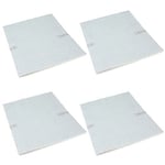 First4Spares 4 x 57cm x 47cm Premium Quality Oven Cooker Extractor Hood Grease Filters for Bosch, Neff & Siemans