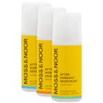 Moss & Noor After Workout Deodorant Mixed Three Scents 3-pack