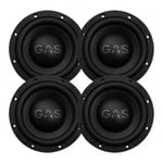 4-pack GAS MAX S1-6D1, 6.5" baselement