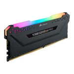 Corsair Vengeance RGB PRO Black 16GB 3600MHz AMD Ryzen Tuned DDR4 Memo