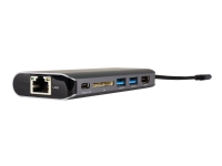 Kramer KDock-2 USB-C Hub Multiport Adapter - Dockningsstation - USB-C - HDMI - GigE