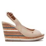 Sandaler Wrangler Raval Marina Women Wedge 20241057.32A Sand 32A