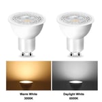 Super Bright COB Lens Built-In Light GU10 LED Bulbs Spot Light Track Lamp