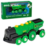 BRIO 7312350335934 World Big Action Locomotive Battery Powered Toy Train Engine,