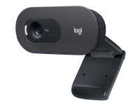 Logitech C505e - Webbkamera - färg - 720p - fast lins - ljud - kabelanslutning - USB