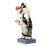 Looney Tunes Puddy Tat prédateur Figurine Sylvester, résine, Multicolore, 5,5 x 5 x 11,5 cm