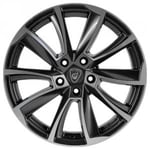 Aluett 89 Gun Metal Machined Face 7,5x19 5/112 ET50 B70 - Aluminiumfälgar