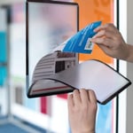 Magneto Ram Självhäftande Flyttbar A3x2, Svart
