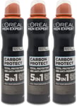 L'Oréal Men Expert Carbon Protect Anti-Perspirant 250ml | Deodorant X 3