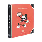 Grupo Erik Disney 100 Mickey Self-Adhesive Photo Album | 6.3x6.3 inches - 16x16 cm | 11 Double Sided Pages | Hardcover | Dsiney Gifts | Mickey Mouse Gifts | Photo Books For Memories