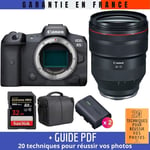 Canon EOS R5 + RF 28-70mm F2L USM + SanDisk 32GB UHS-II SDXC 300 MB/s + 2 Canon LP-E6NH + Sac + Guide PDF MCZ DIRECT '20 TECHNIQUES POUR RÉUSSIR VOS PHOTOS
