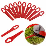 50pcs Plastic Blade Cutter Replace For Cordless Grass Trimmer Strimmer Mower Uk
