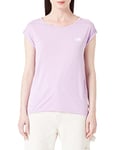 THE NORTH FACE Women's Resolve T-Shirt, Lupine White Heather, S