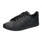adidas Women's Courtpoint X Shoes Sneaker, Core Black/Core Black/Grey Six, 4 UK