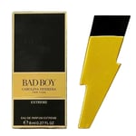 Carolina Herrera BAD BOY EXTREME 8ml (0.27 oz) EDP FOR MEN Miniature Perfume NEW