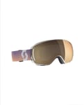 Scott LCG Compact LS White Soft Pink/Light Sensitive Bronze Chrome +extra lins - 1st. kvar  - Alpingaraget