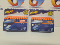 Nerf N-Strike Elite A0351 Dart Refill Pack of 30Lot of 2 packs 60darts total M