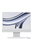 Apple Imac (M3, 2023) 24 Inch With Retina 4.5K Display, 8-Core Cpu And 10-Core Gpu, 512Gb Ssd - Silver - Imac Only