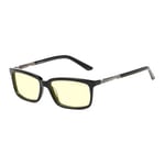 GUNNAR Optiks Haus Blue Light Filter Glasses, Onyx, Clear Tint