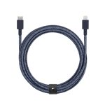 Native Union 3m USB-C til Lightning Belt ladekabel - Indigoblå
