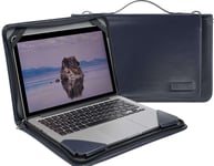 Broonel Blue Leather Laptop Case For Lenovo ThinkPad Z16 16" Laptop